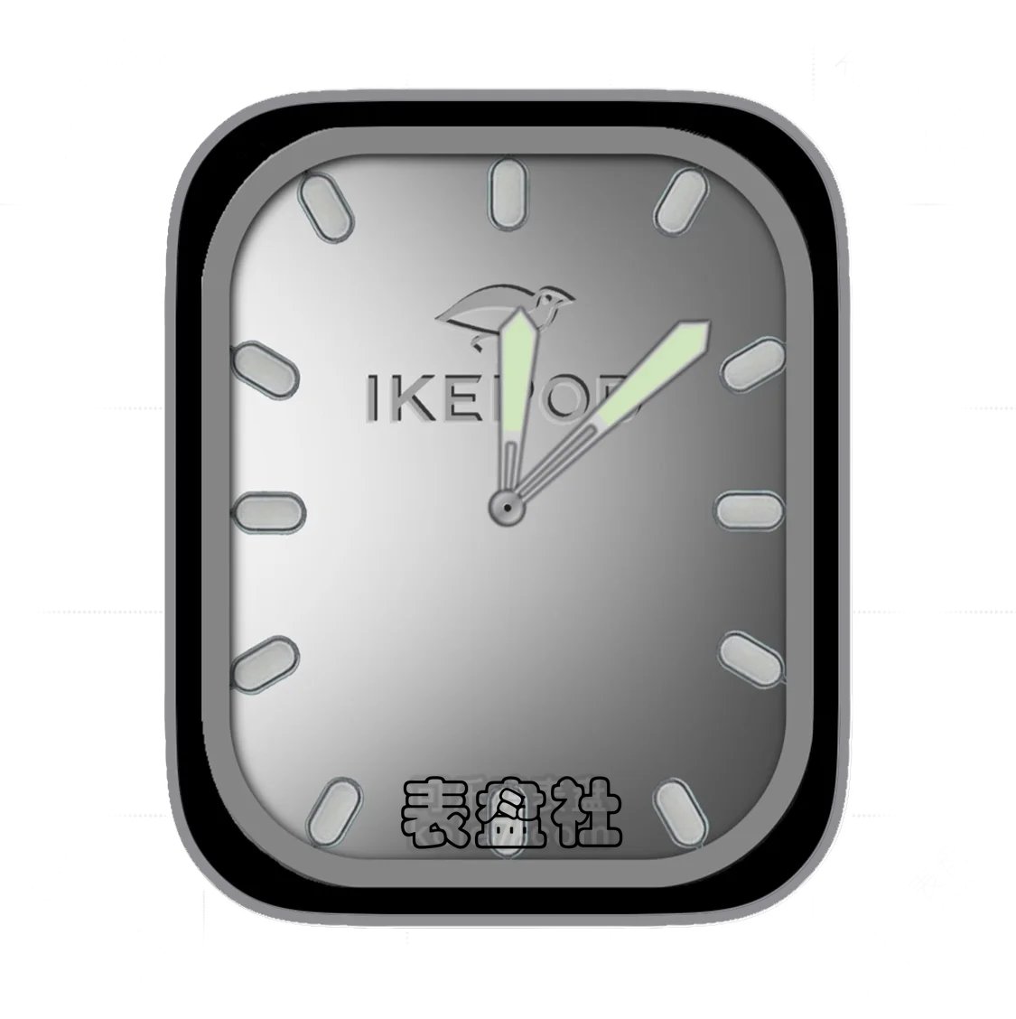 IKEPOD艾克宝炭灰色简约ultra专用表盘