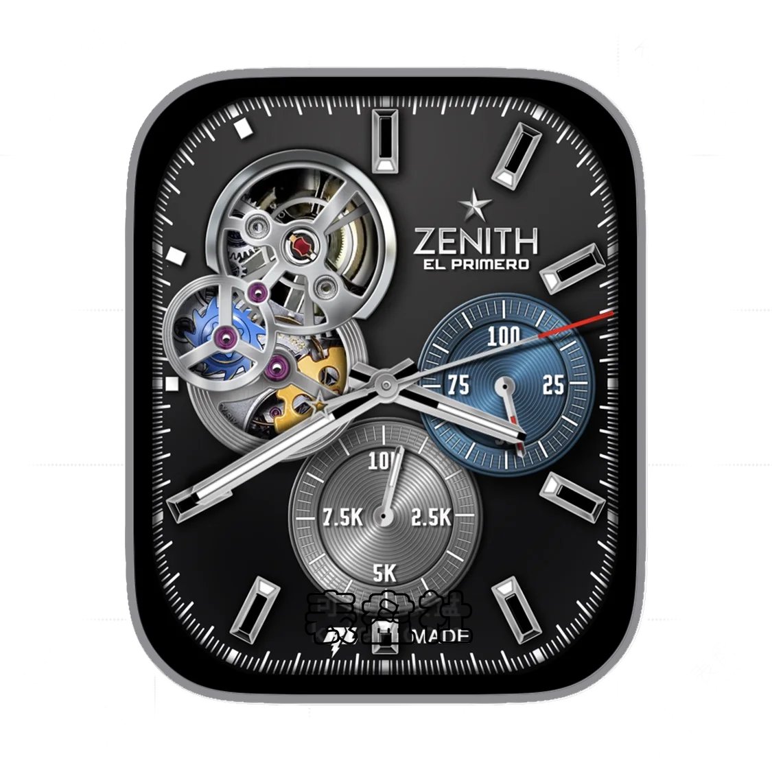 Zenith高级机械双盘式Ultra专用表盘