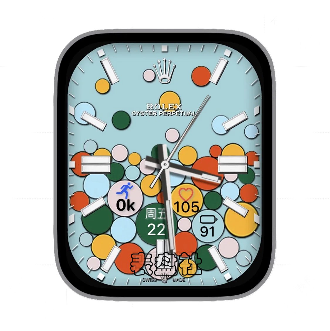 ROLEX劳力士多色日期时间年历指针ultra专用表盘