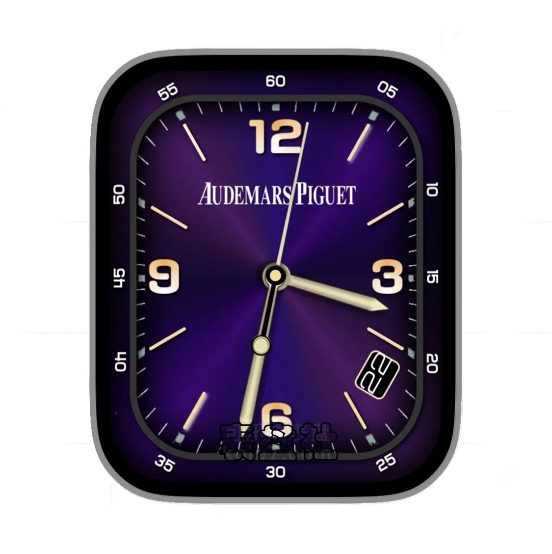 Audemaгs Piguеt爱彼深紫色数字年历指针表盘