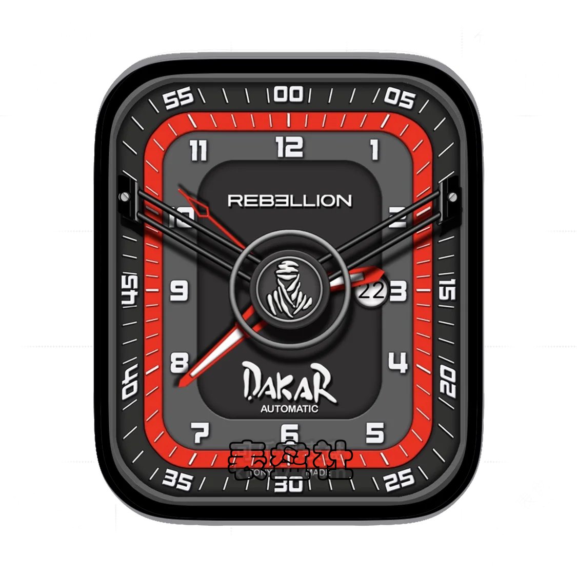 REBELLION瑞柏麟&达喀尔简约数字表盘