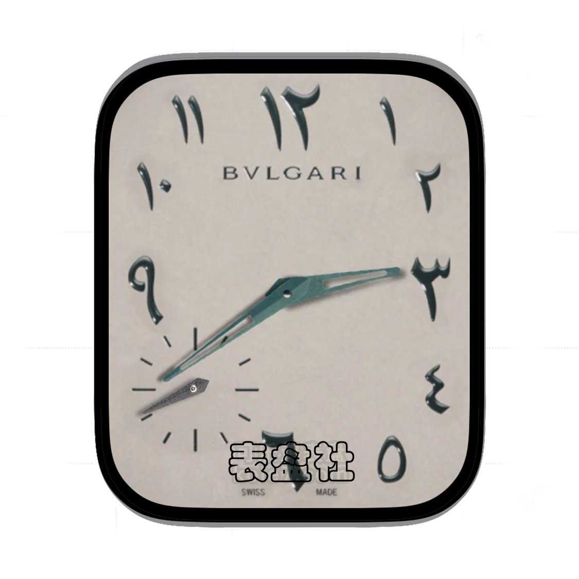 BVLGARI宝格丽灰底埃及数字表盘