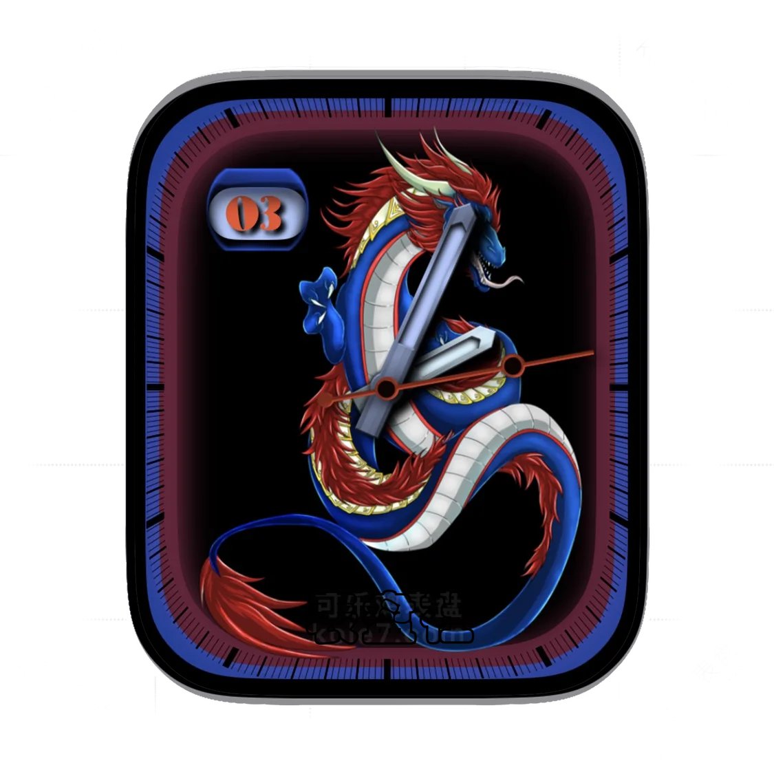 BlueDragon蓝龙简约表盘