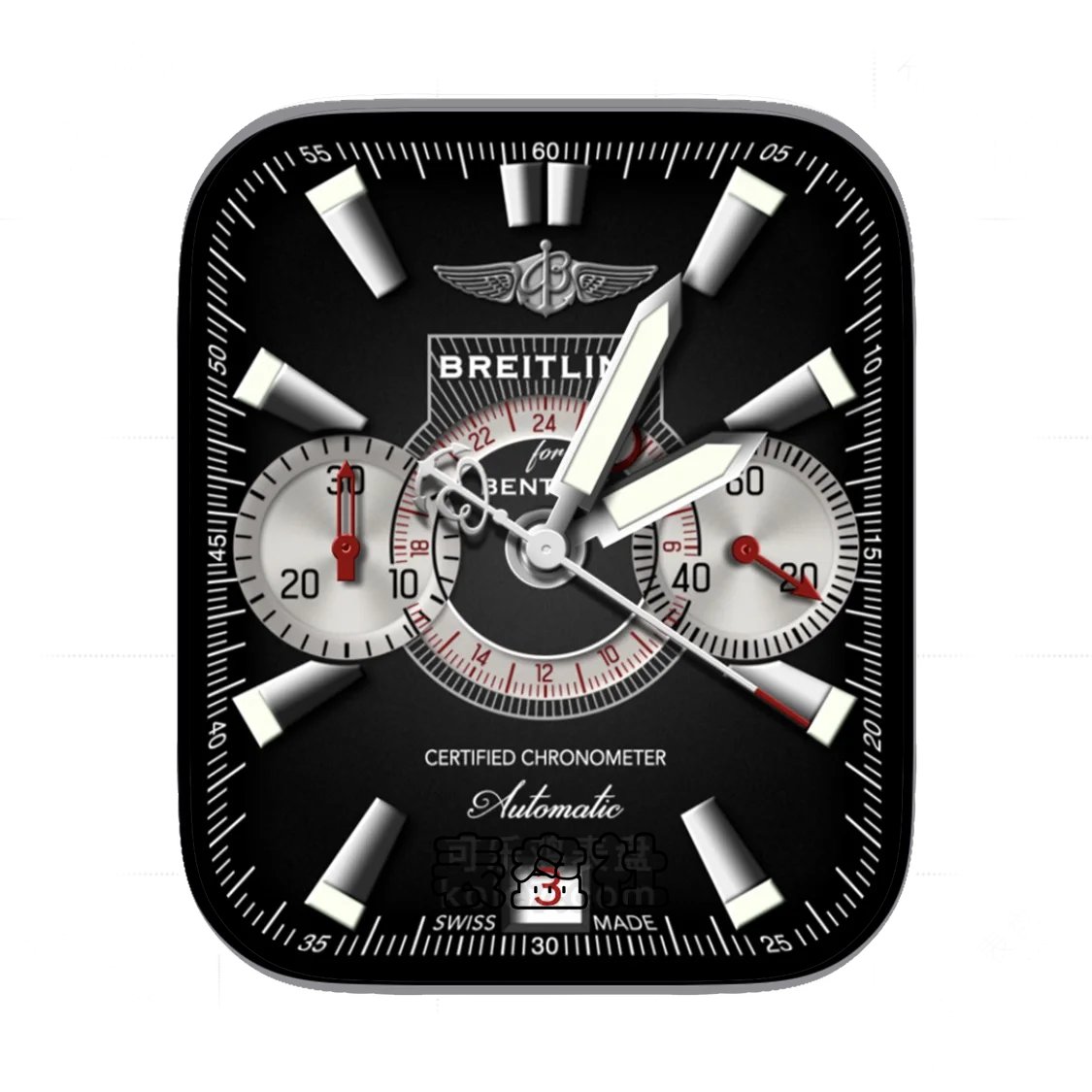 BREITLING百年灵双盘式年历表盘