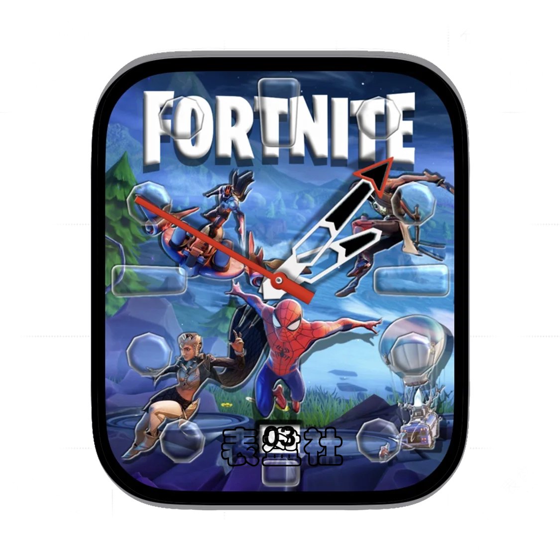 FORTNITE堡垒之夜蜘蛛侠表盘