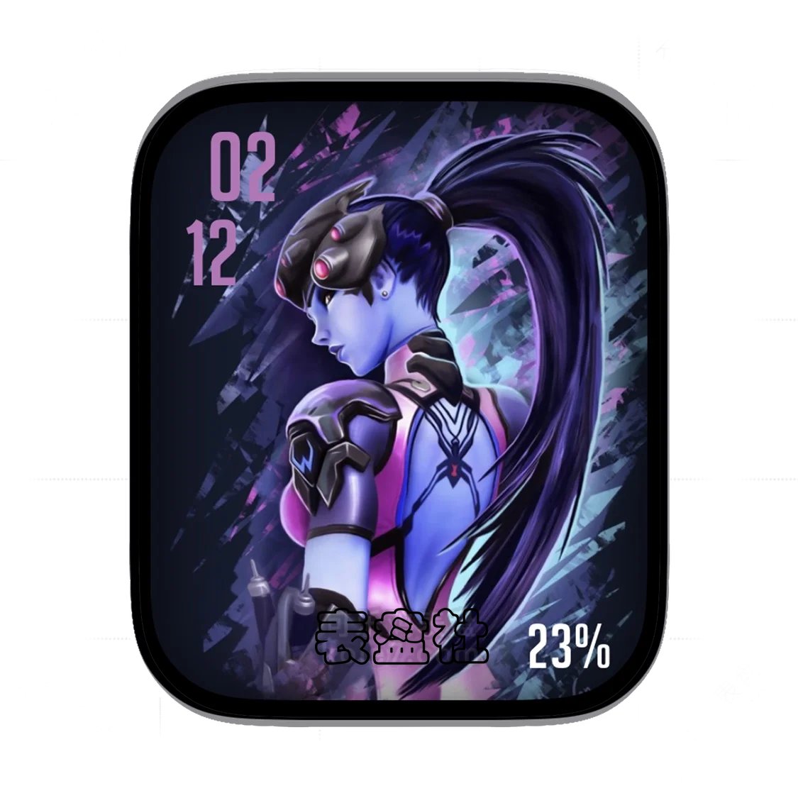 Widowmaker黑百合简约表盘