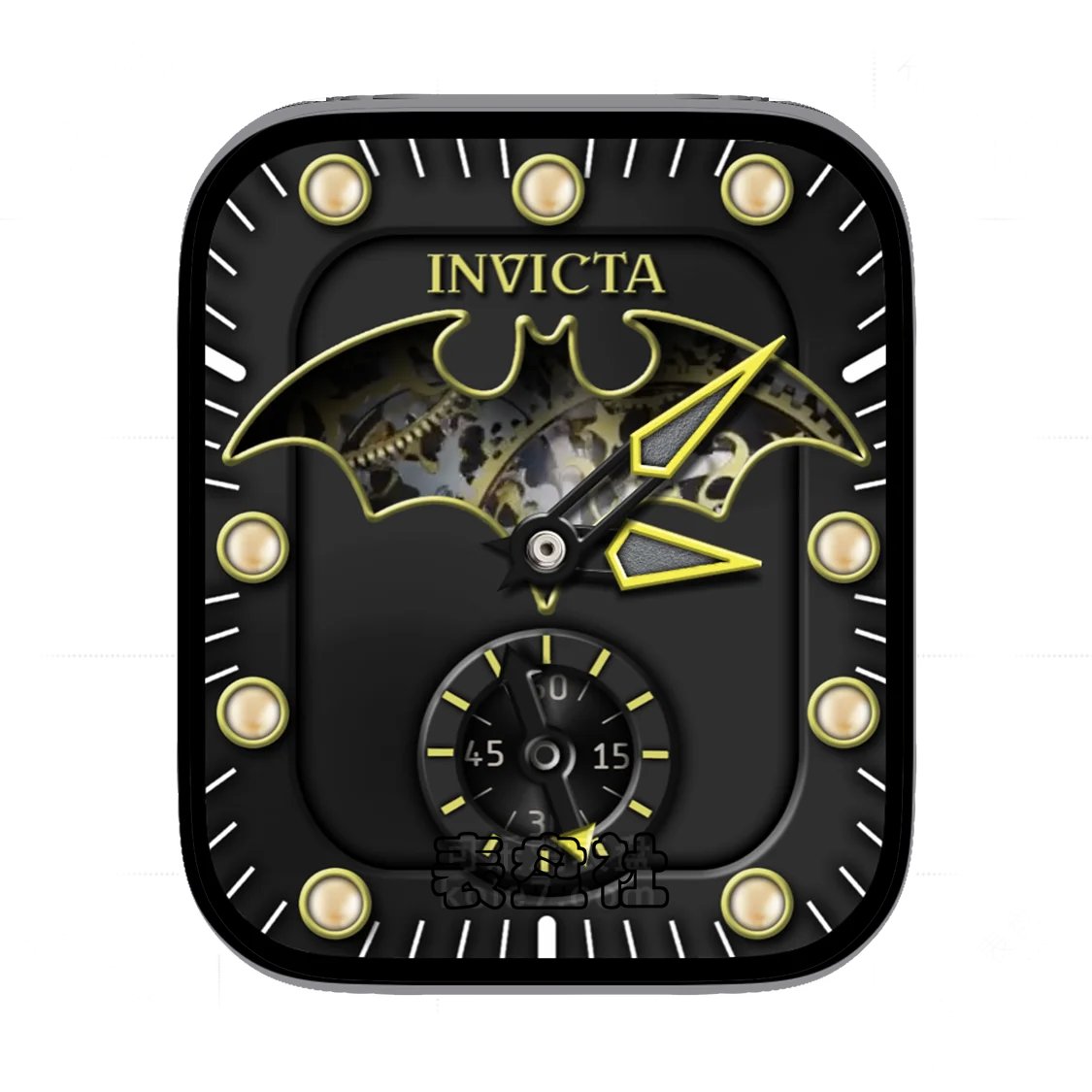 INVICTA因维克塔蝙蝠侠单盘式机械表盘