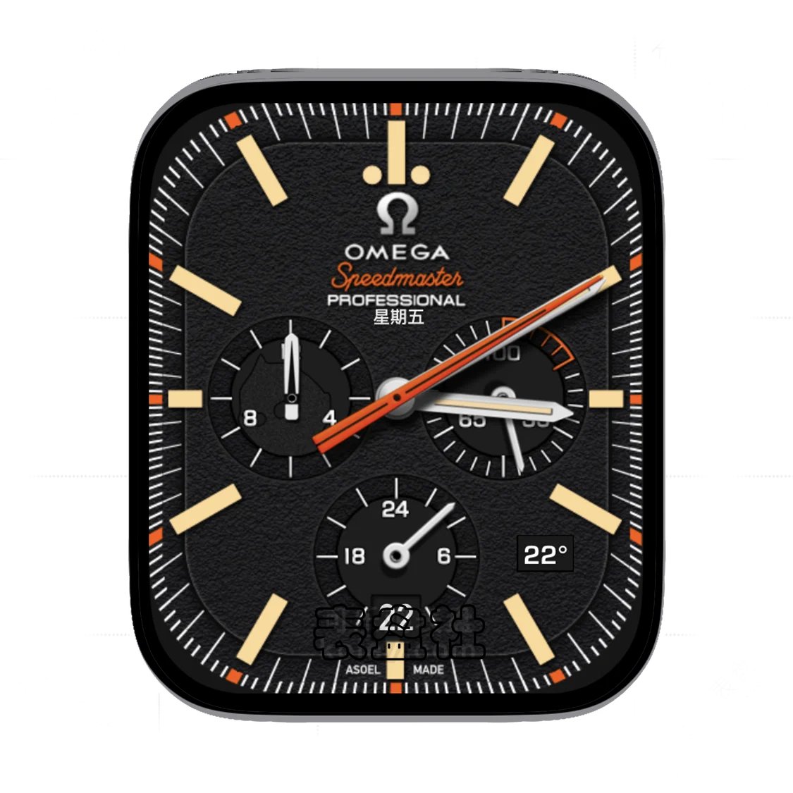 Omega欧米茄三盘式Ultra专用表盘