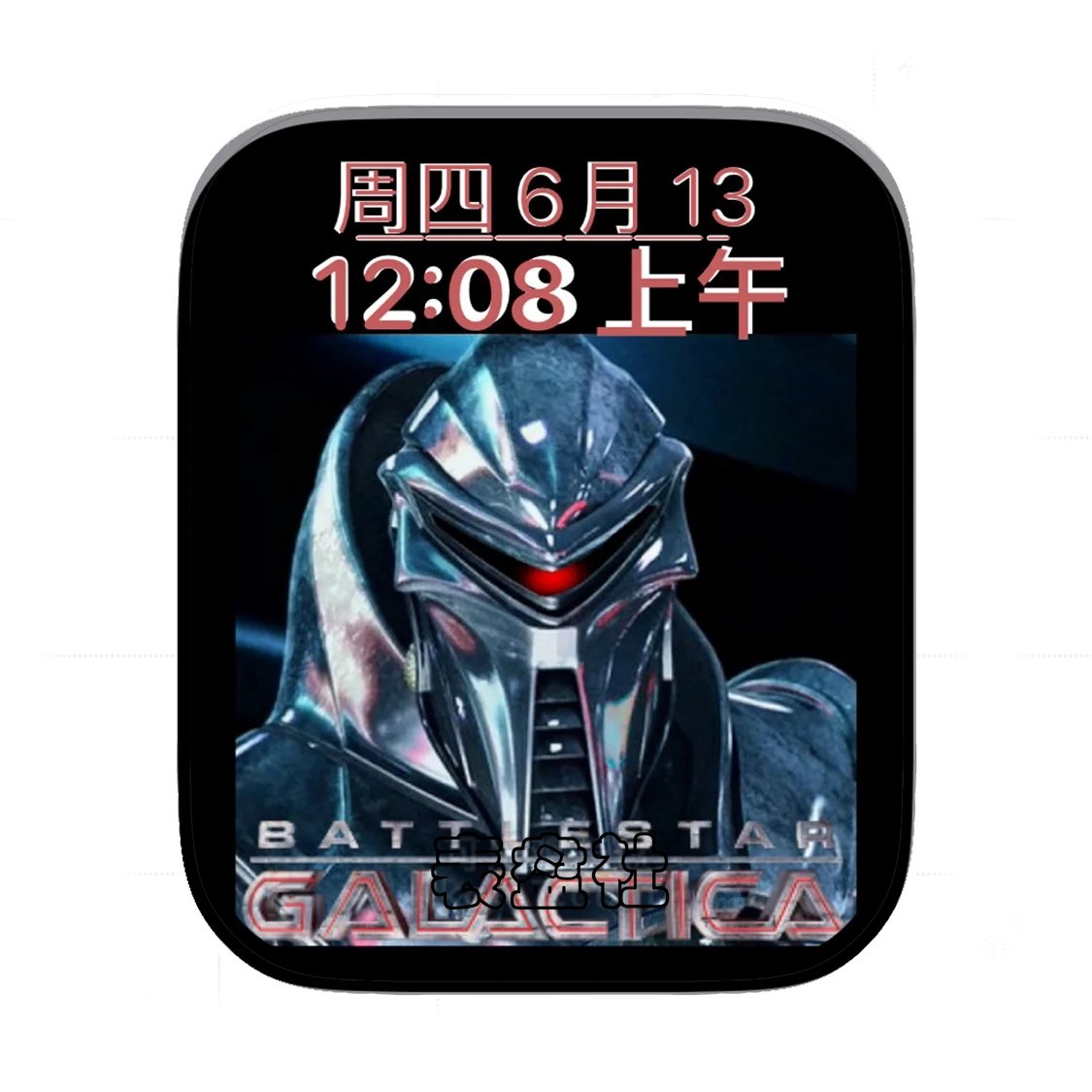 Cylon赛隆人战士简约表盘