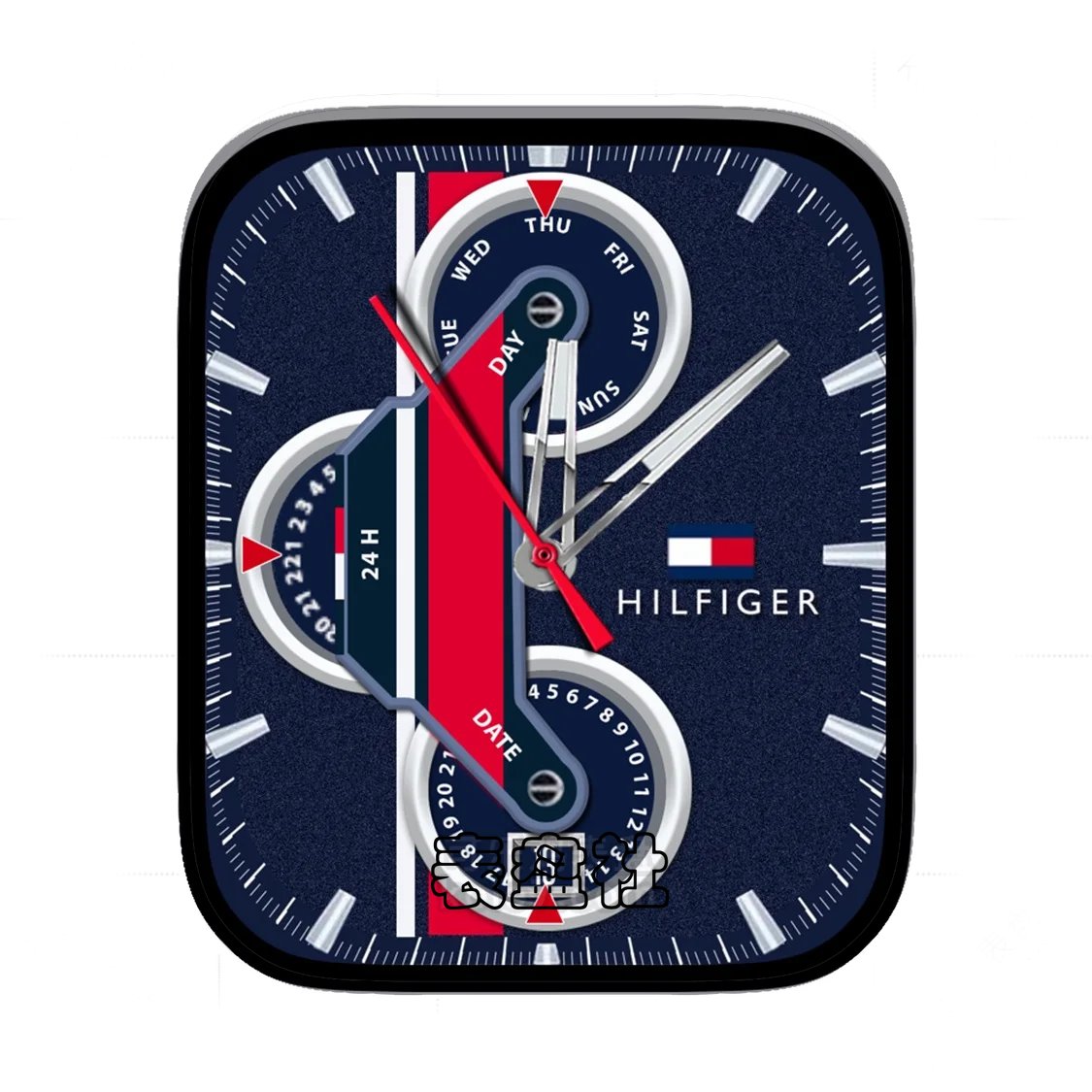 HILFIGER希尔费格三盘式Ultra专用表盘