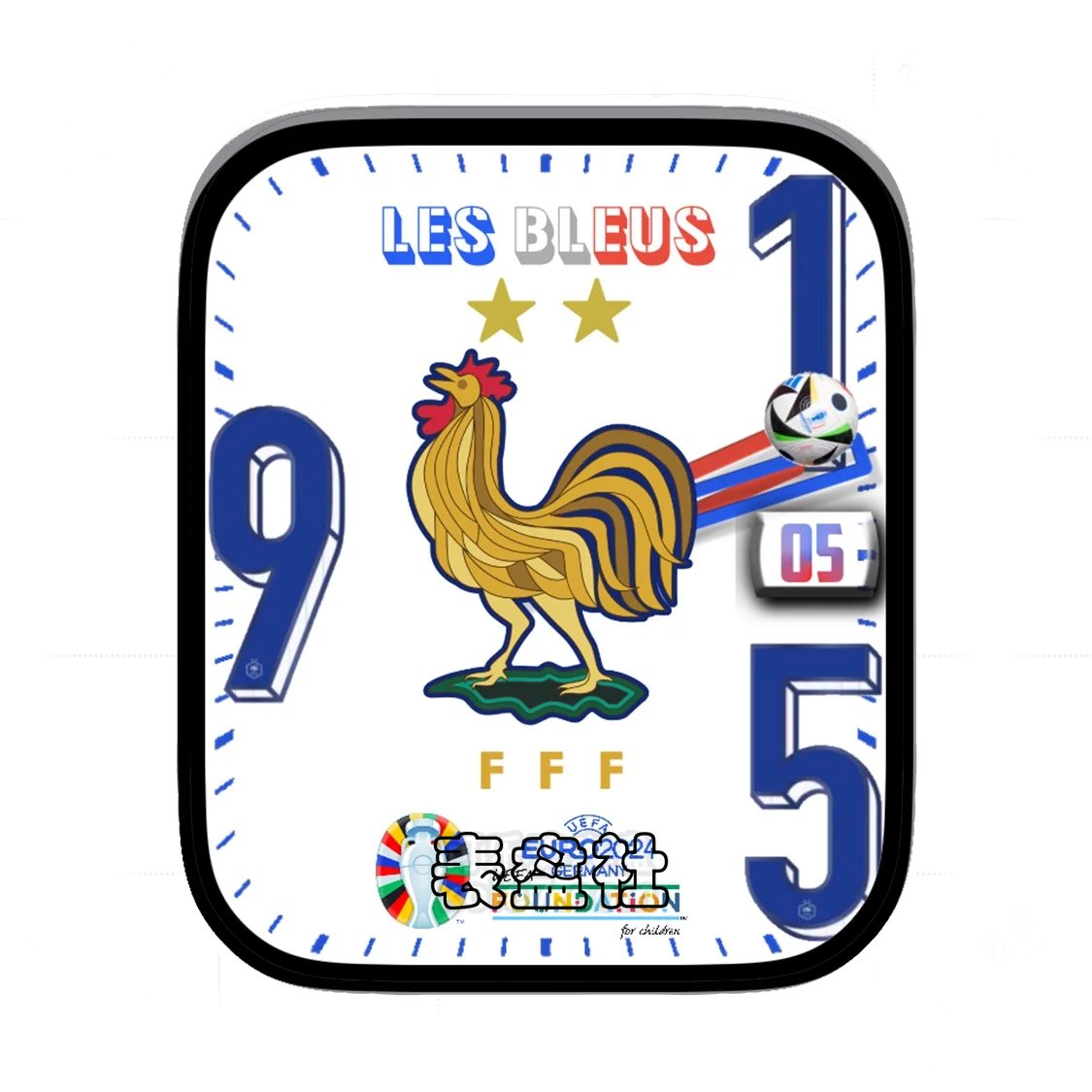 FRANCIA EURO 2024年法国欧洲杯苹果iwatch表盘