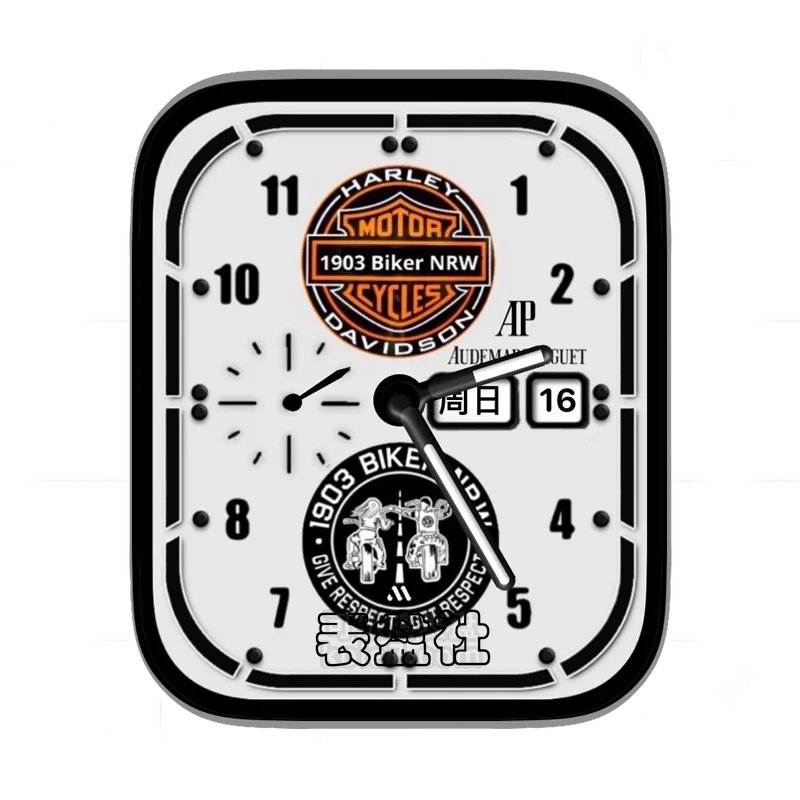 泰格豪雅篮球图标白色背景玩偶表盘表盘