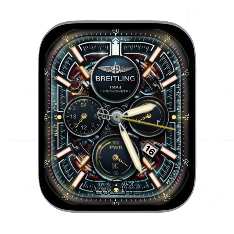 百年灵BREITLING炫酷机械表盘科幻表盘表盘