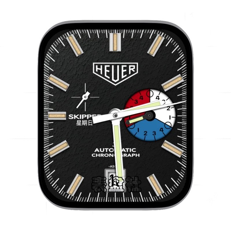 TAG heuer泰格豪雅黑色水泥背景表盘表盘