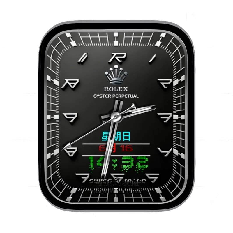 劳力士ROLEX黑色背景表盘表盘