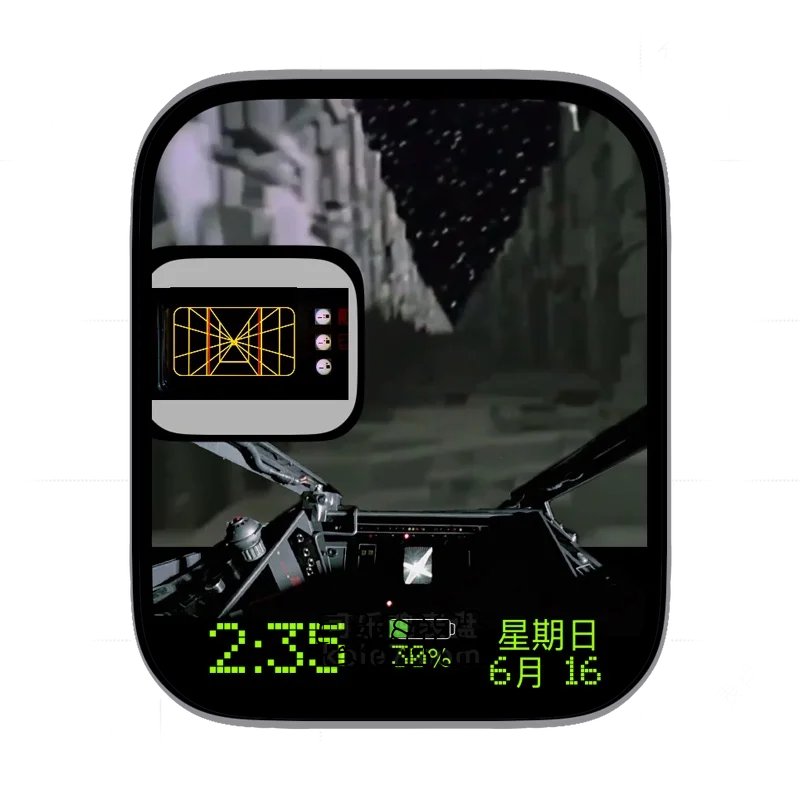 星球大战星舰追踪表盘