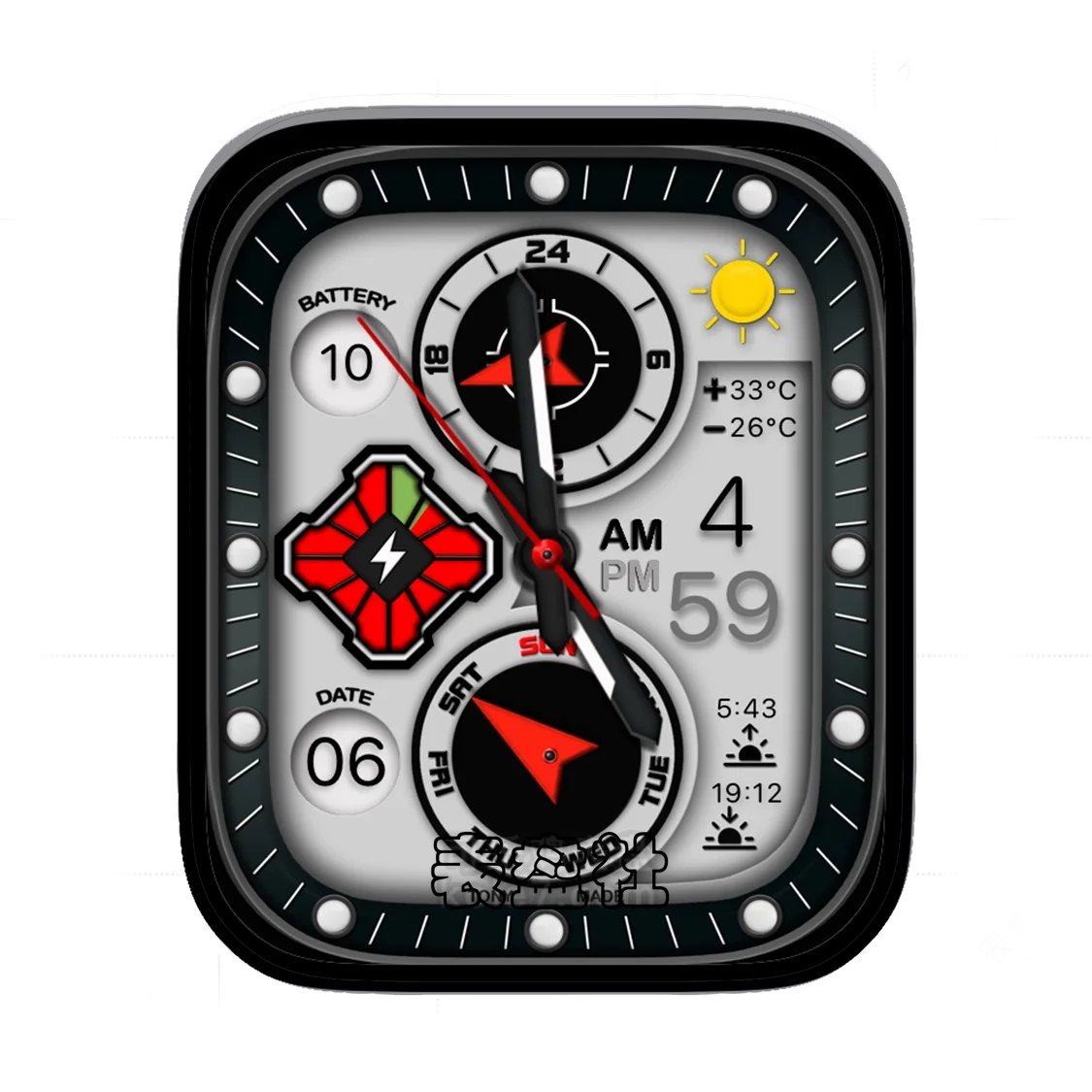 复杂功能数字Ultra专用表盘