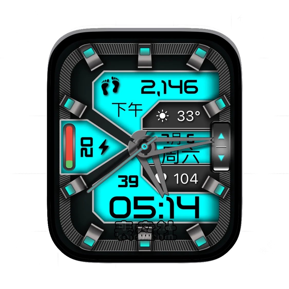 高级3D质感复杂功能Ultra专用表盘
