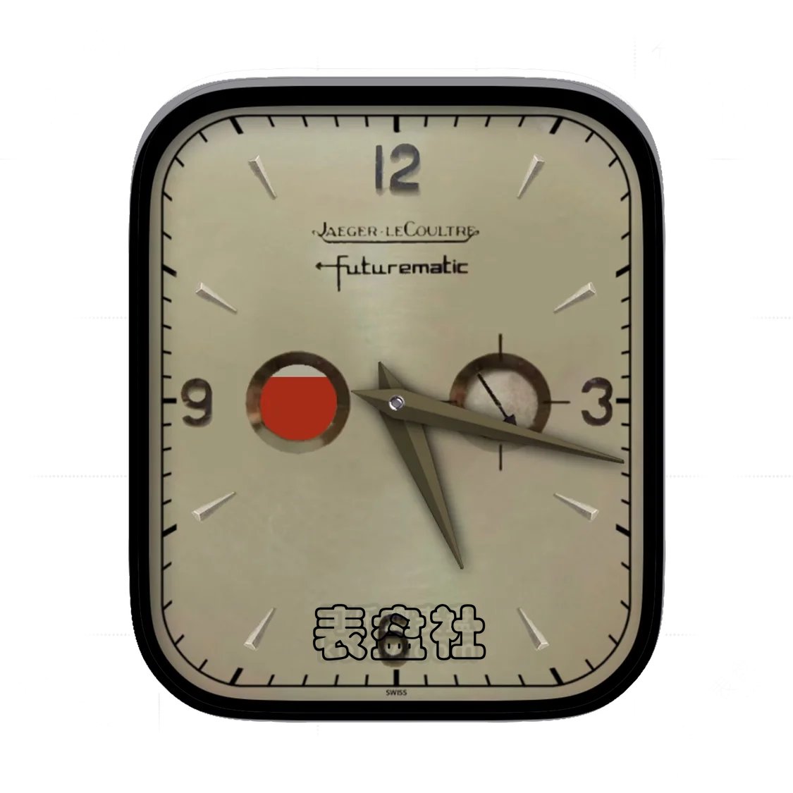 Jaeger-LeCoultre积家经典时分简约数字表盘
