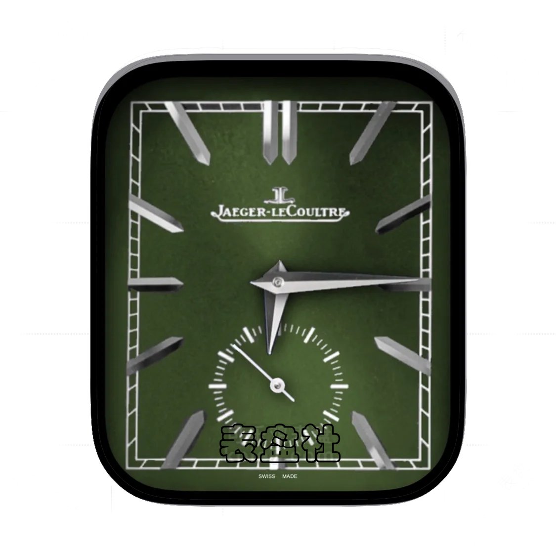 Jaeger-LeCoultre积家经典渐变绿单盘式简约表盘