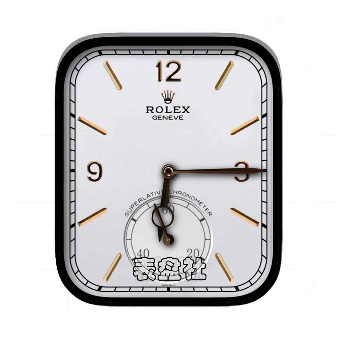 Rolex劳力士经典款单盘式简约数字表盘