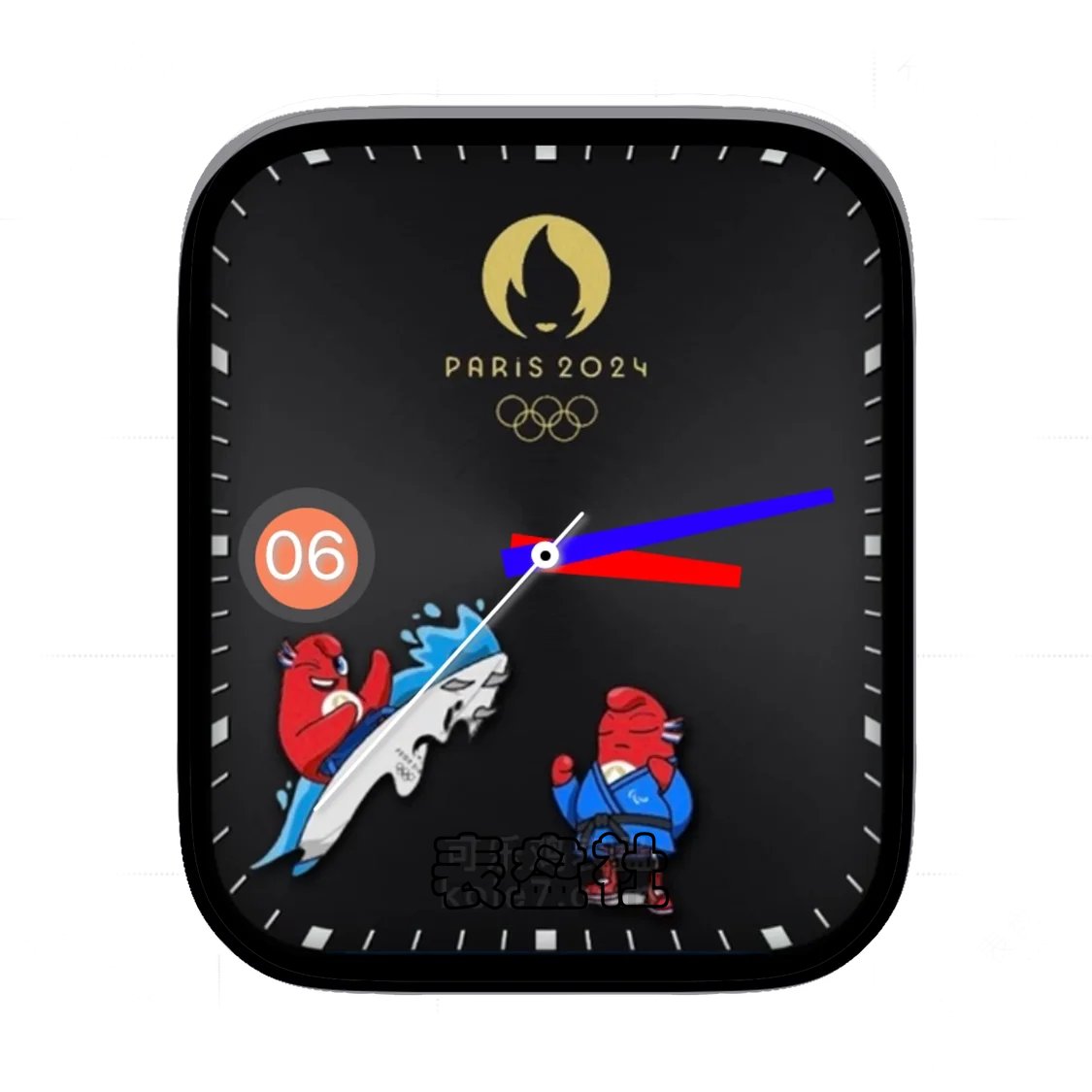 Paris 巴黎2024 奥运会吉祥物简约 表盘