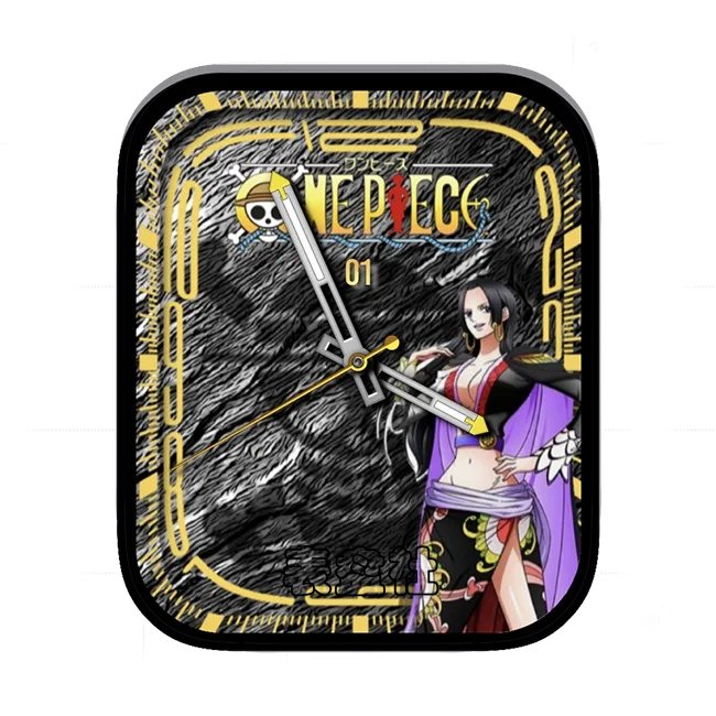 NEPECE海贼王角色人物炭黑黄年历指针表盘