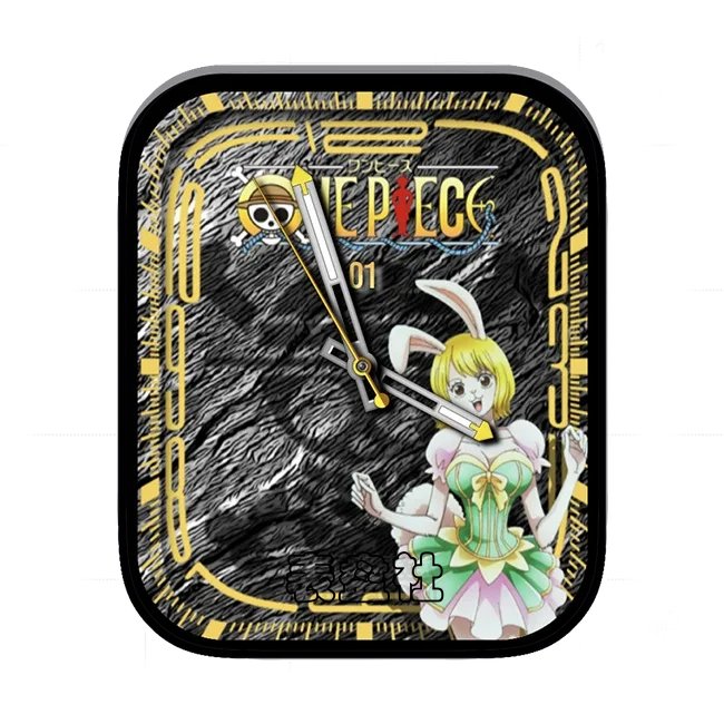 NEPECE海贼王角色人物炭黑黄年历指针表盘