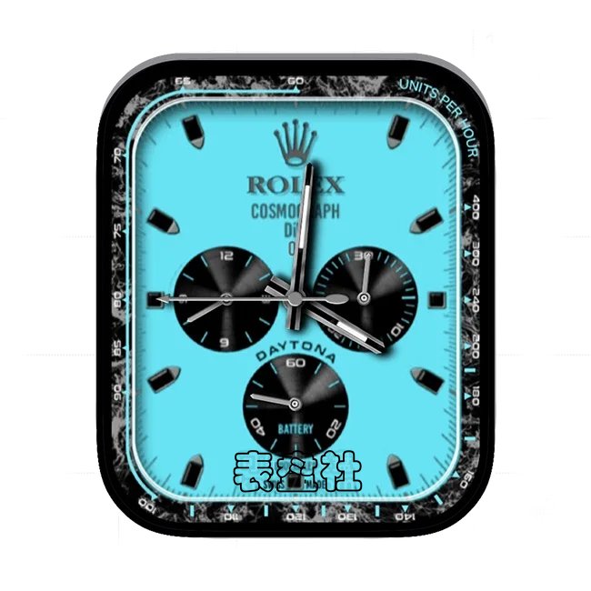 ROLEX劳力士海蓝色三盘式指针表盘