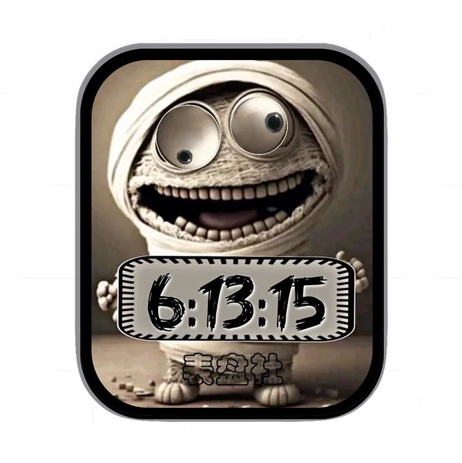 线布人时间表盘