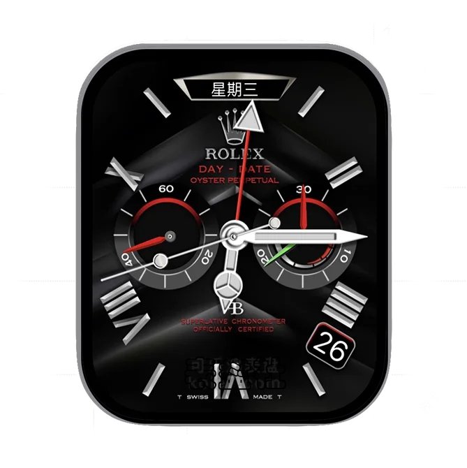 ROLEX劳力士双盘式年历指针表盘