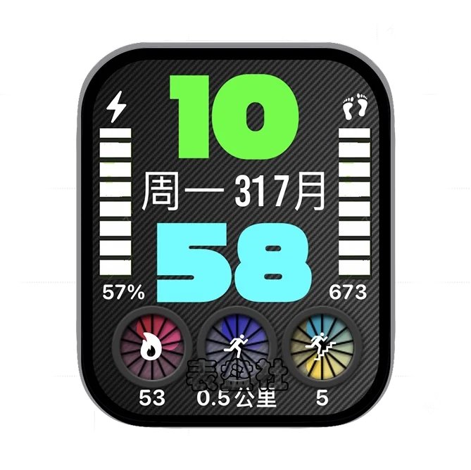 AE多功能日期时间里程表盘