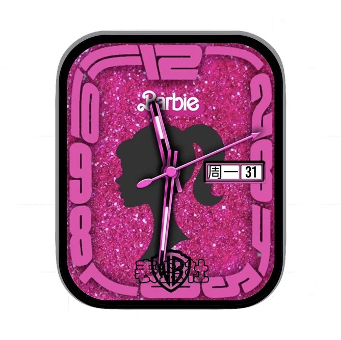 Barbie芭比给夏天补充一点粉色多巴胺时尚女性表盘