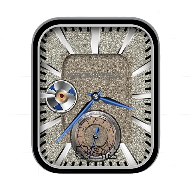 GRONEFELD菲林格尔石子板底单盘式简约表盘