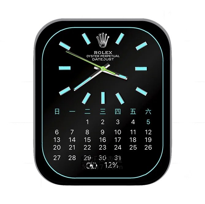 ROLEX劳力士荧光蓝日历表指针UItra专用表盘