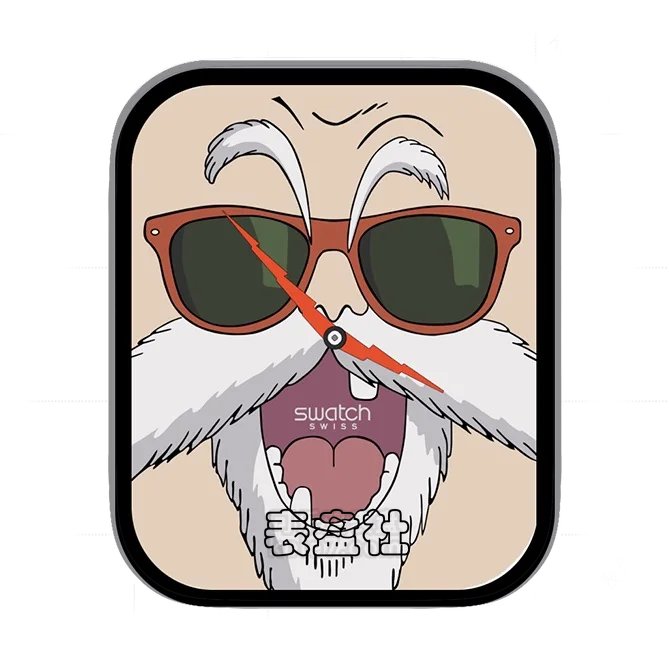 Swatch斯沃琪龟仙人表盘