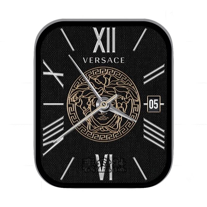 VERSACE范思哲人像年历指针简约表盘