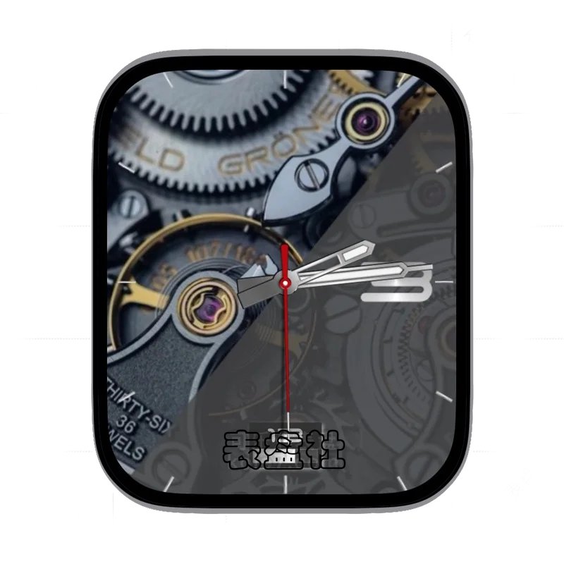 机械陀飞轮壁画透视表盘
