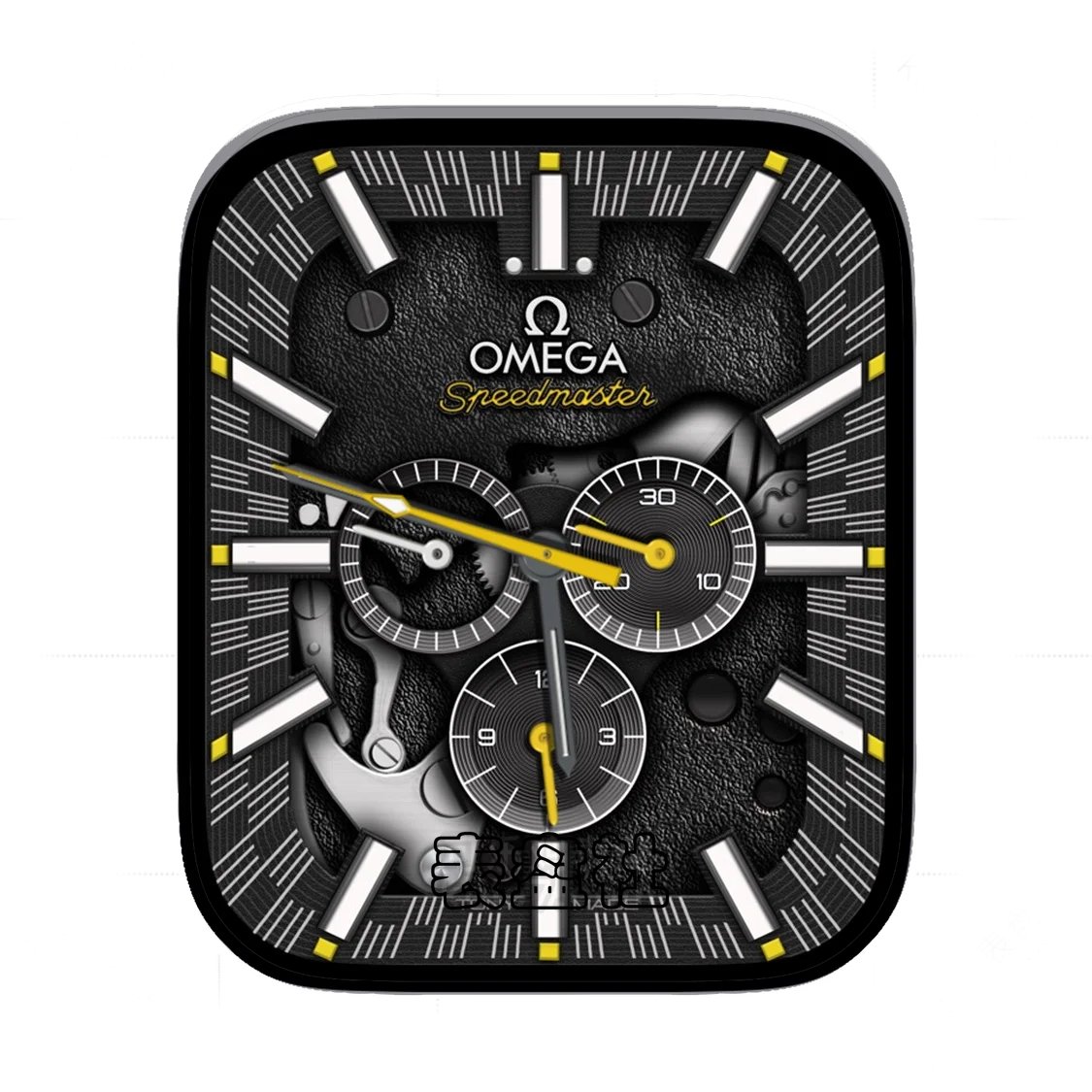 OMEGA欧米茄月之暗面经典三盘高级表盘