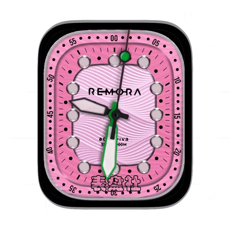 Remora红粉双层沙漠纹理创意高级Ultra专用表盘