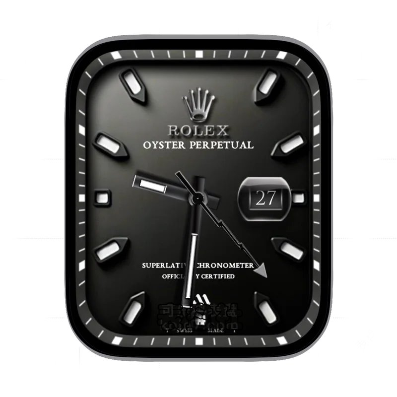 rolex劳力士酷黑经典高级简约表盘