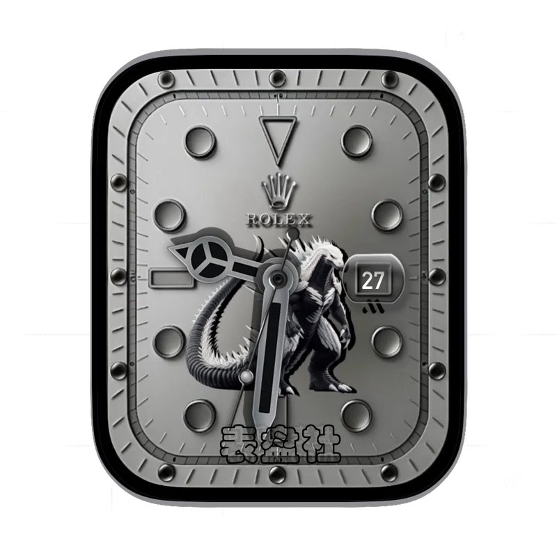 rolex劳力士哥斯拉怪兽灰金属表盘