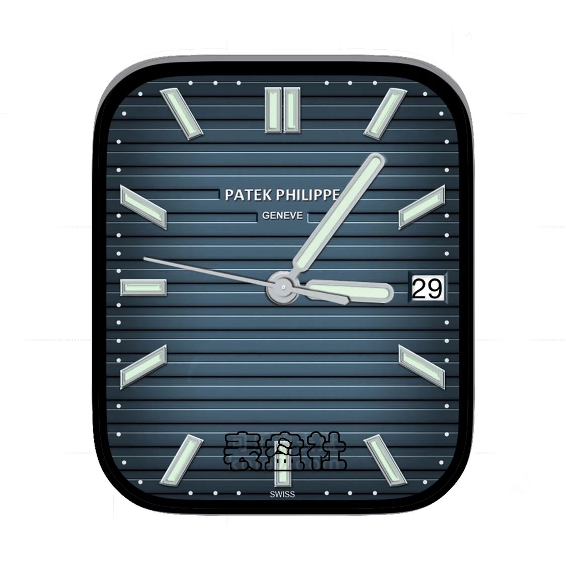 Patek Philippe百达翡丽Geneve系列简约年历表盘
