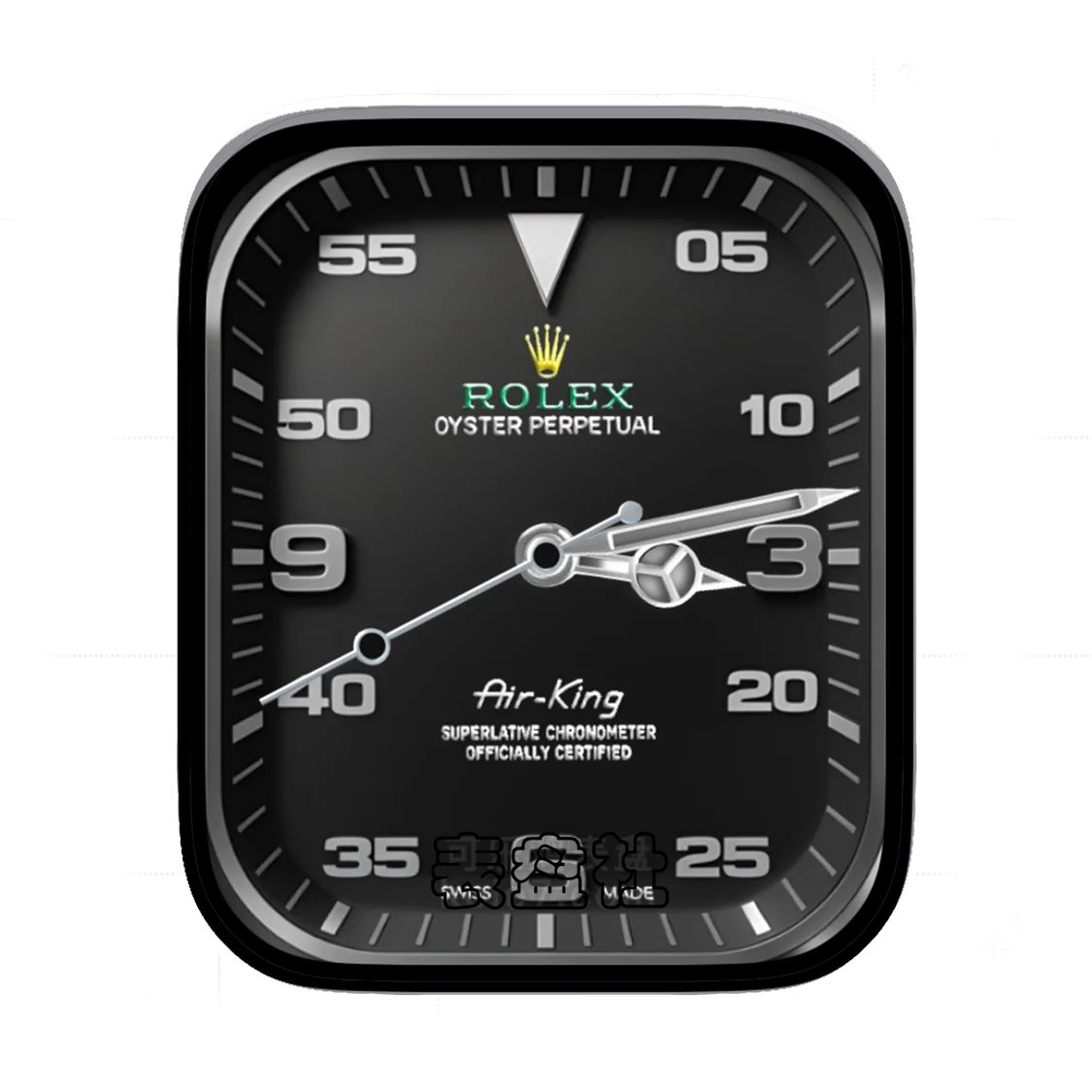 Rolex劳力士酷黑简约数字Ultra专用表盘