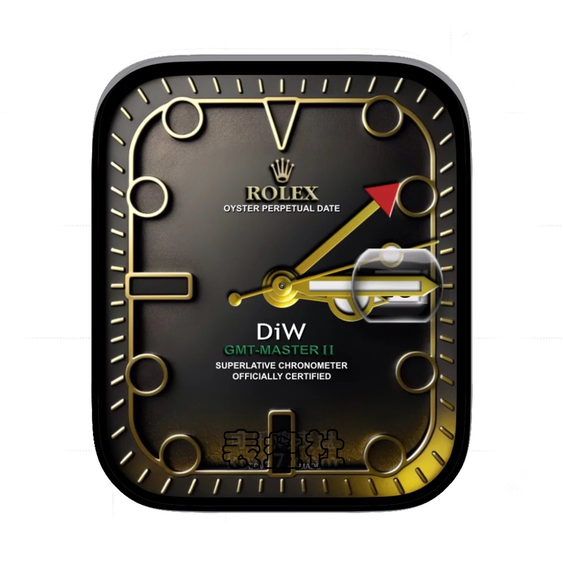 Rolex劳力士液态金年历表盘