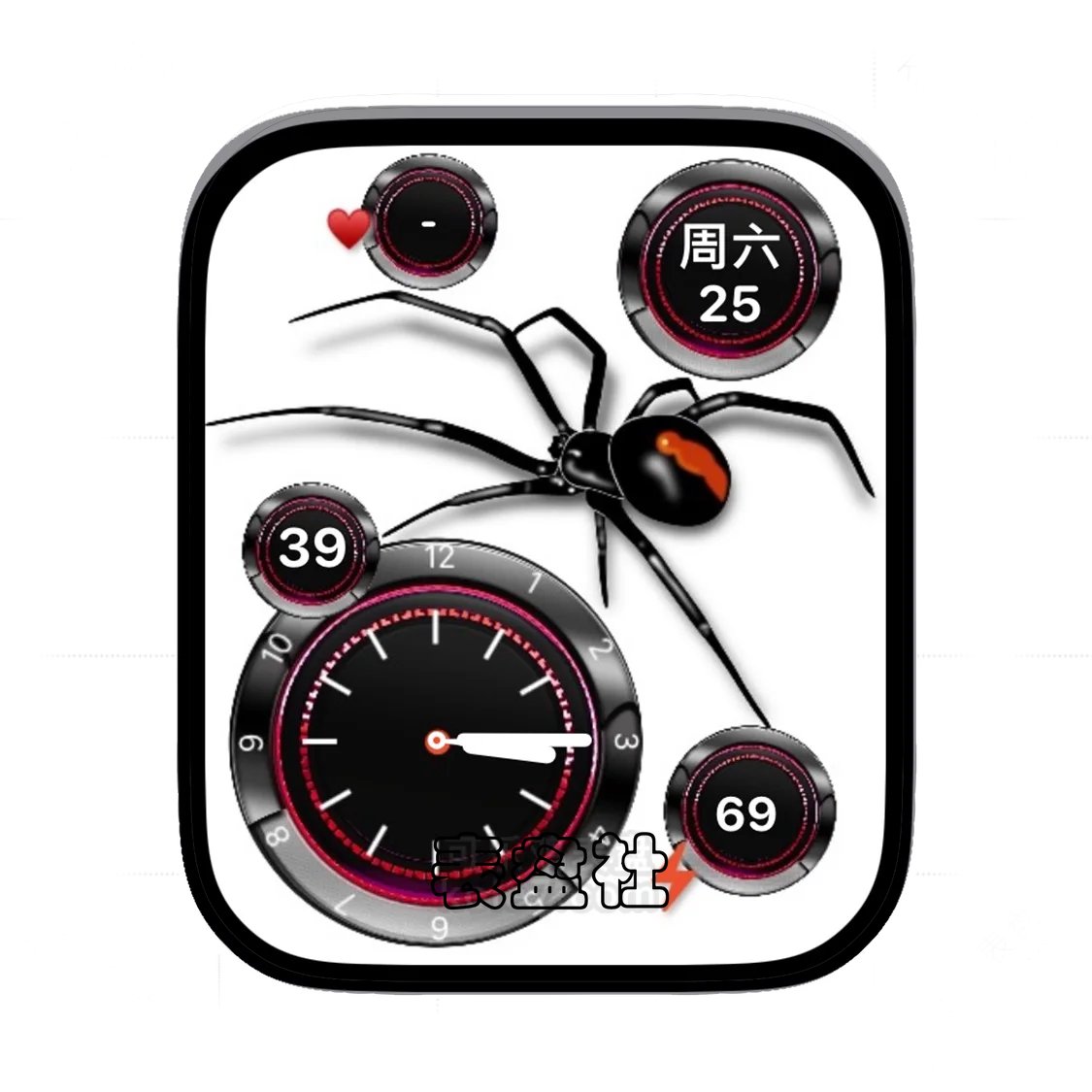 SPIDER蜘蛛多功能显示表盘