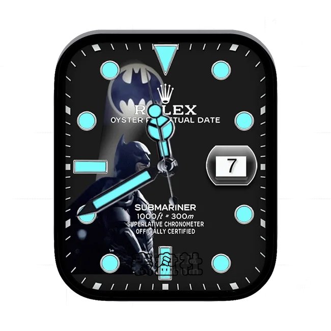 ROLEX劳力士漫威英雄年历指针表盘