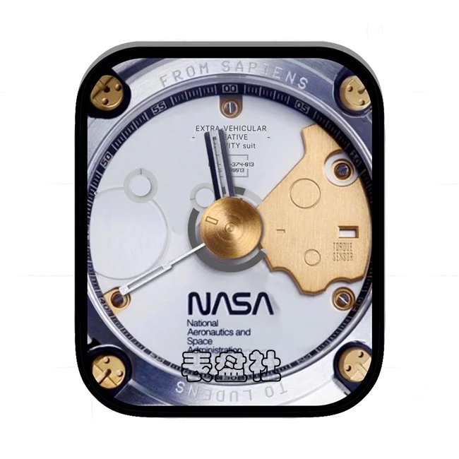 NASA大圆盘金属表盘