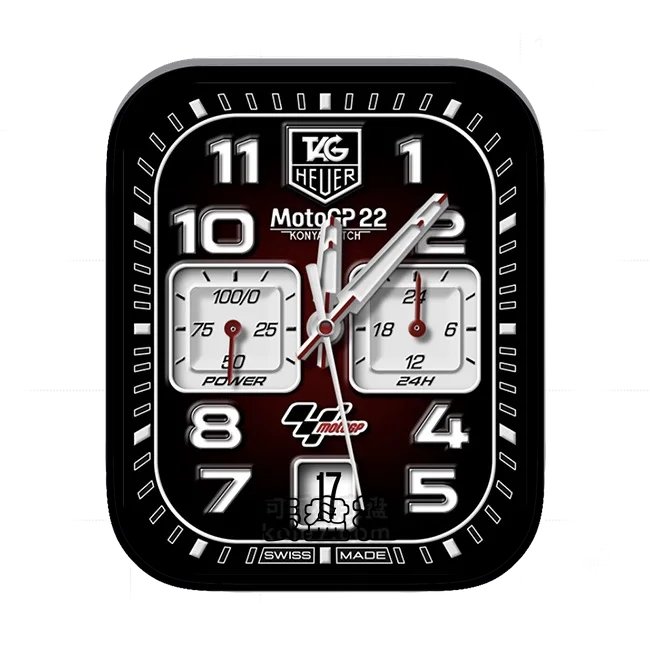 TAG-HEUER太格豪雅双盘式数字年历指针Ultra专用表盘