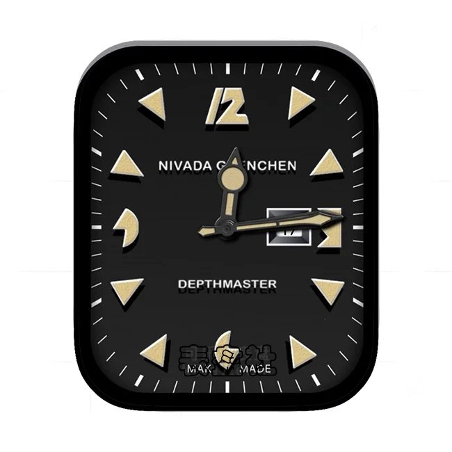 Nivada尼维达年历数字简约UItra专用表盘